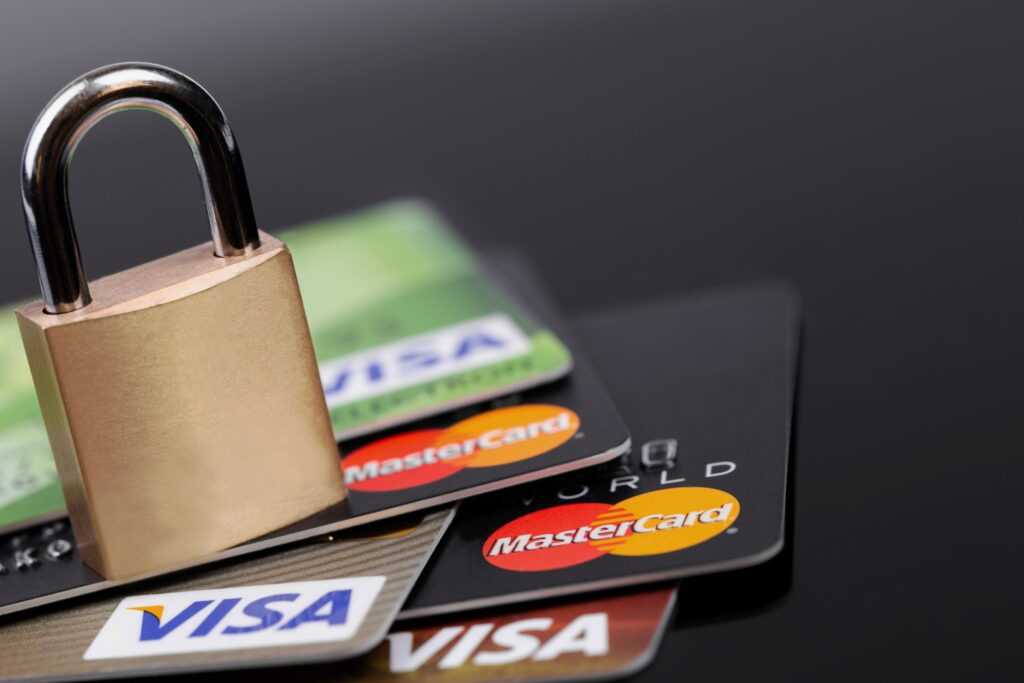 Lock and credit cards representing PCI Compliance Consulting