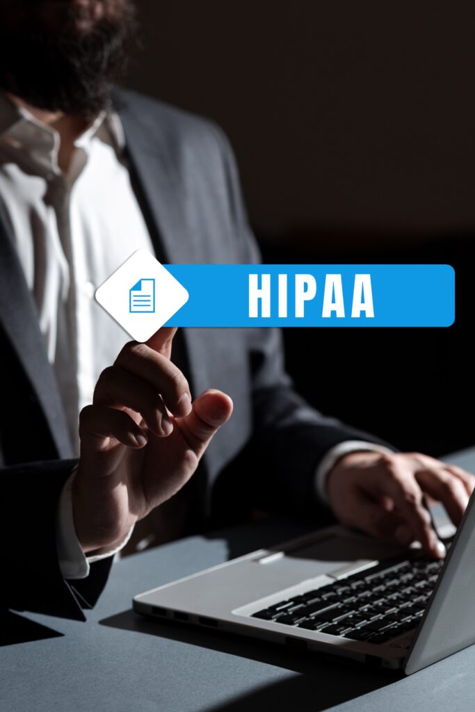 Doctor At Laptop HIPAA Compliance Consulting Services