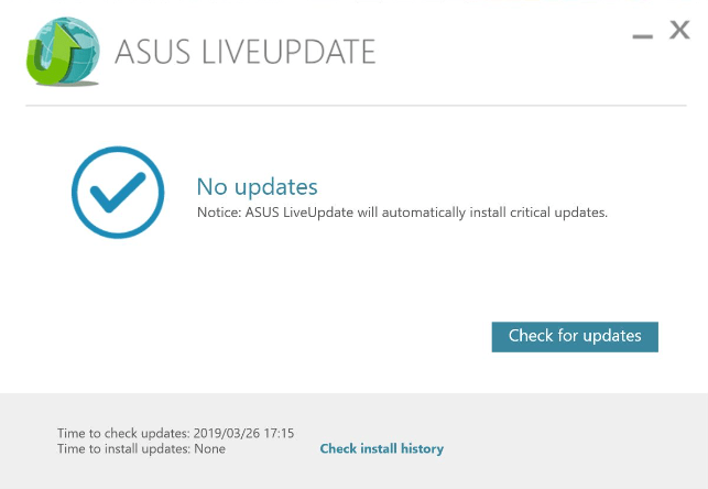 Asus Live Update