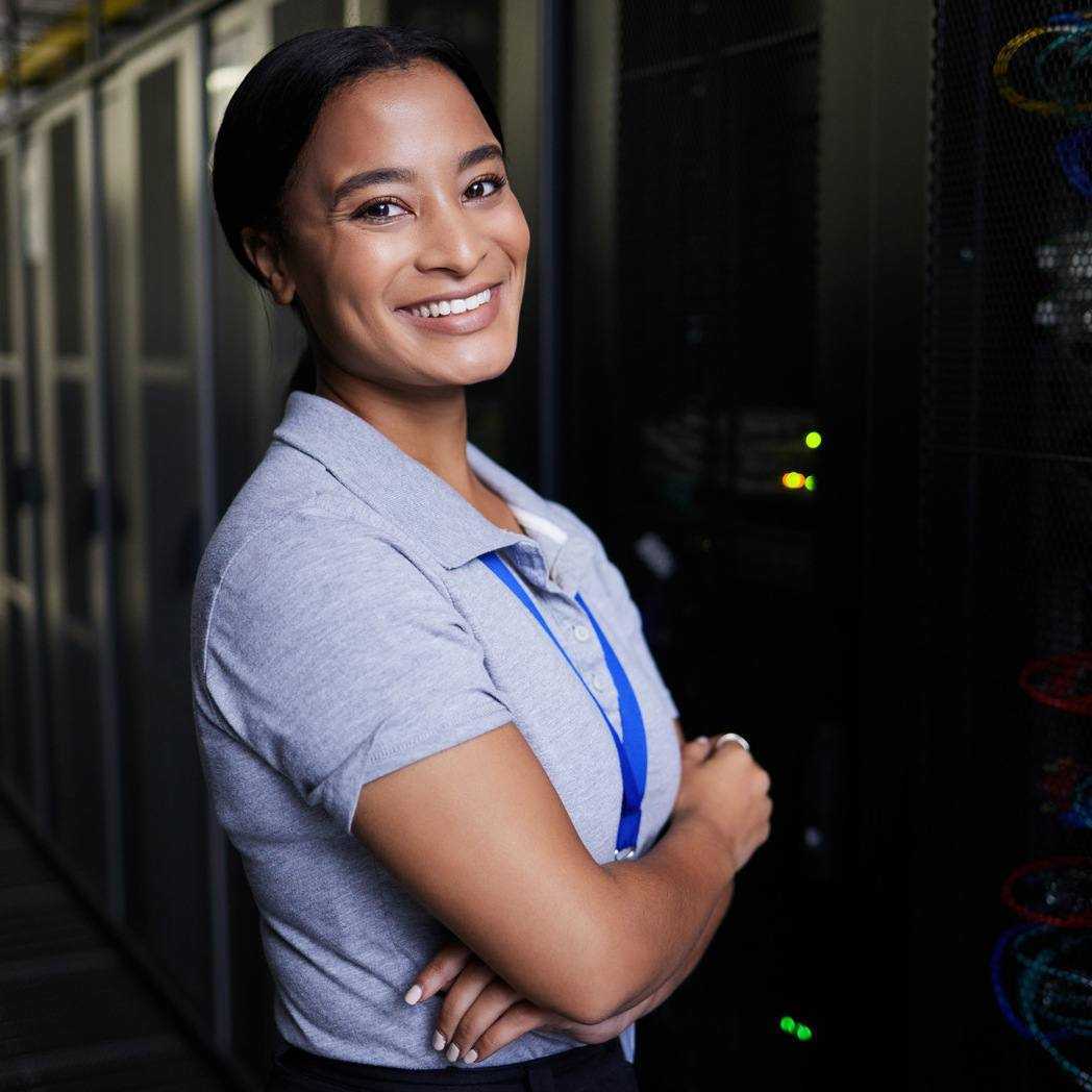 IT Expert Smiling IT Expert Smiling