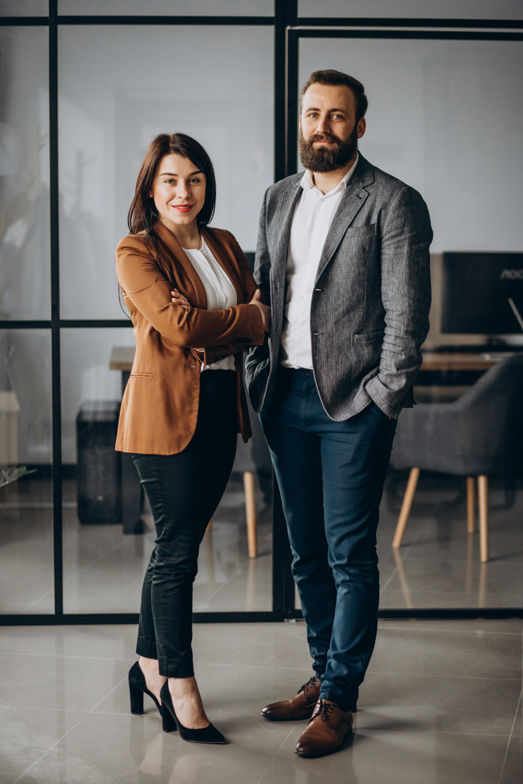 Business Partners Together In Office