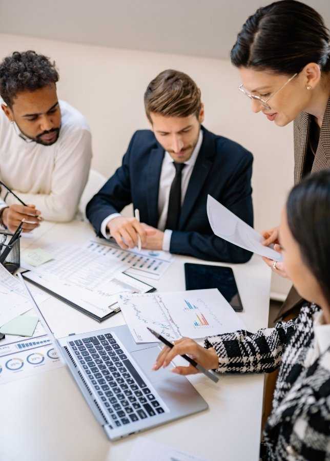 Colleagues In A Meeting