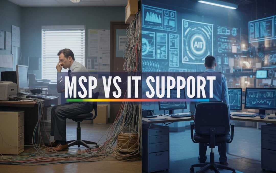 What Makes an IT Managed Service Provider Different from Traditional IT Support?
