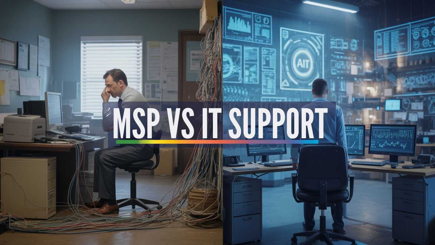 What Makes an IT Managed Service Provider Different from Traditional IT Support?