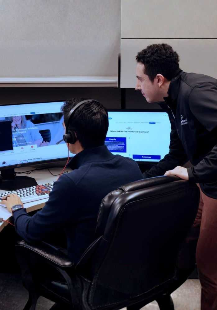 Business Team Meeting Around Office Table