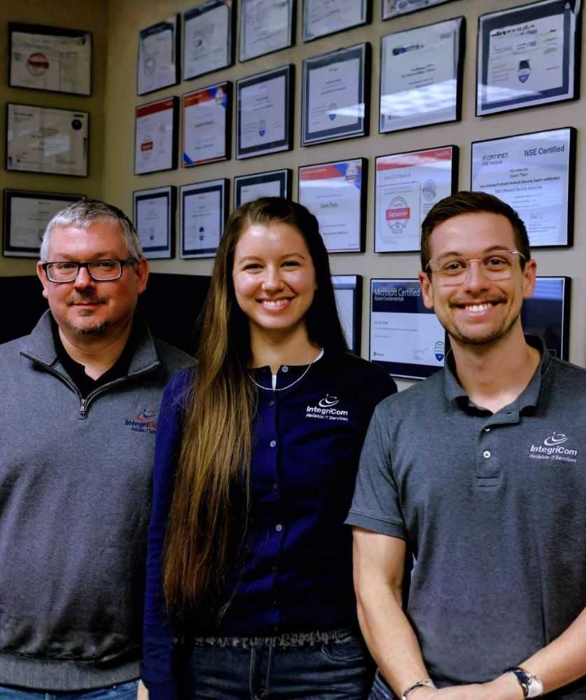 Team of Professionals working on a Laptop