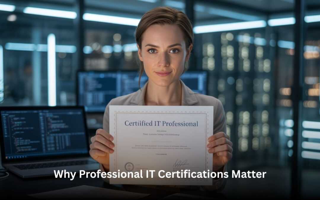 Why Professional IT Certifications Matter