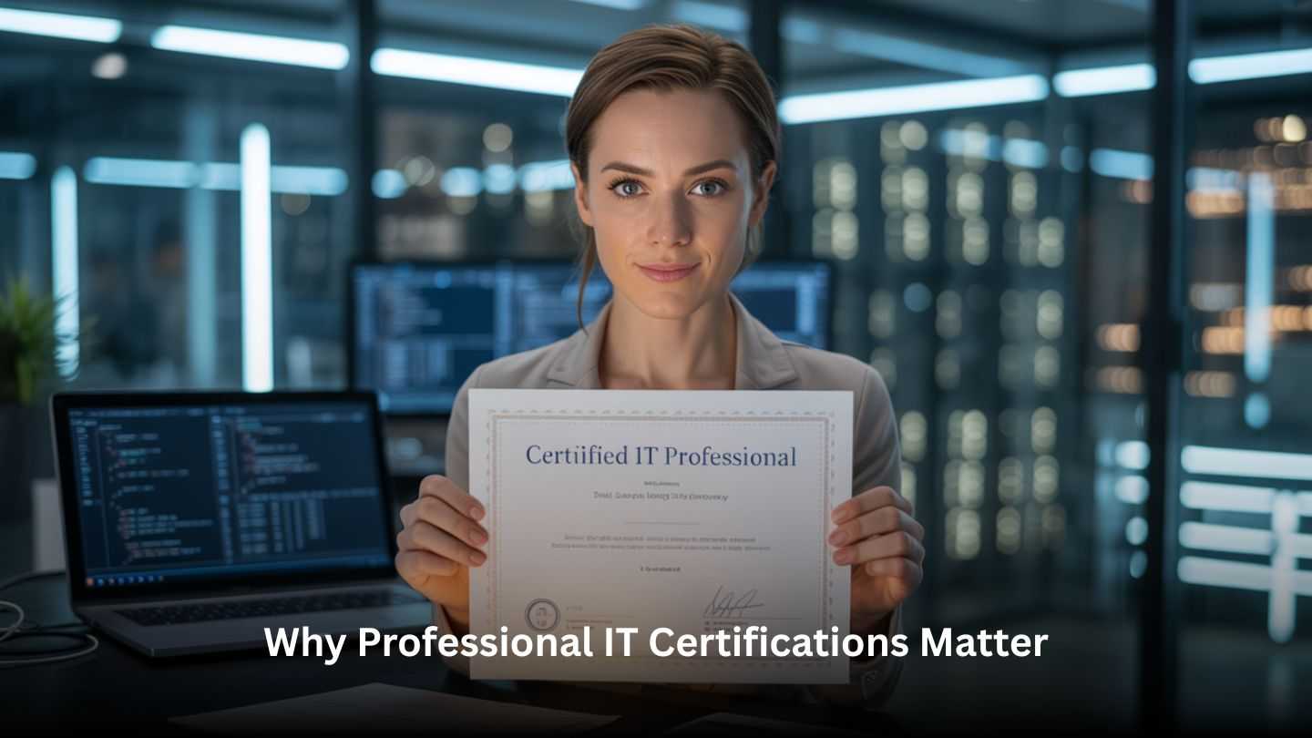 Why Professional IT Certifications Matter