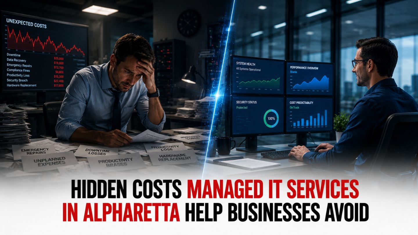 Hidden Costs Managed IT Services in Alpharetta Help Businesses Avoid