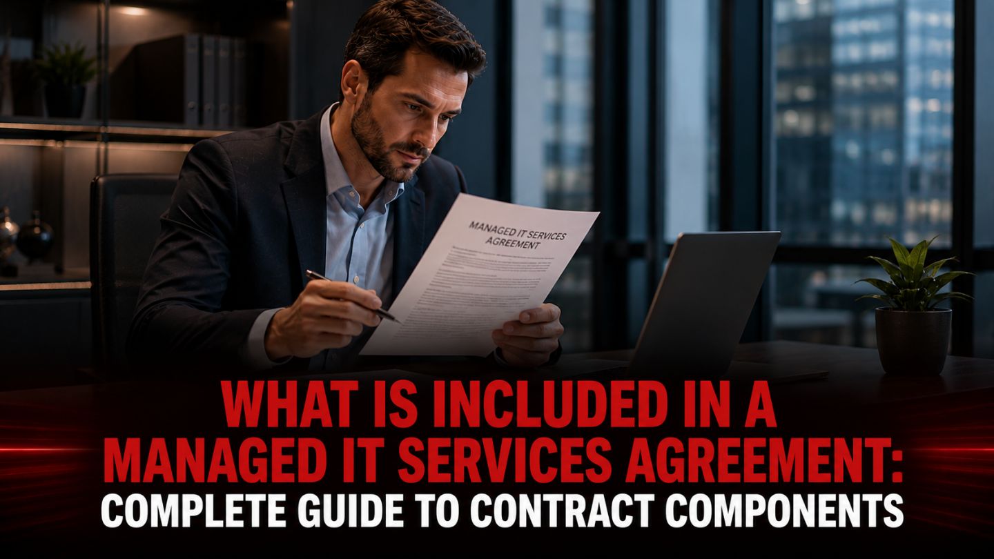What Is Included in a Managed IT Services Agreement: Complete Guide to Contract Components