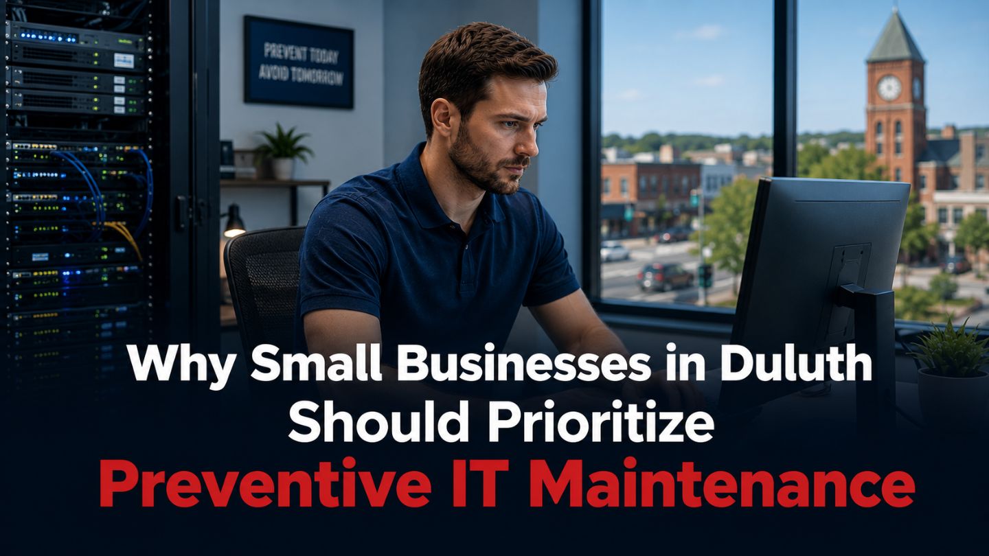 Why Small Businesses in Duluth Should Prioritize Preventive IT Maintenance