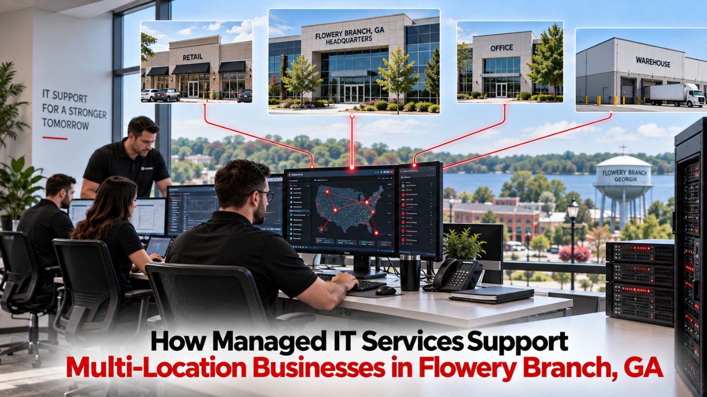 How Managed IT Services Support Multi-Location Businesses in Flowery Branch, GA