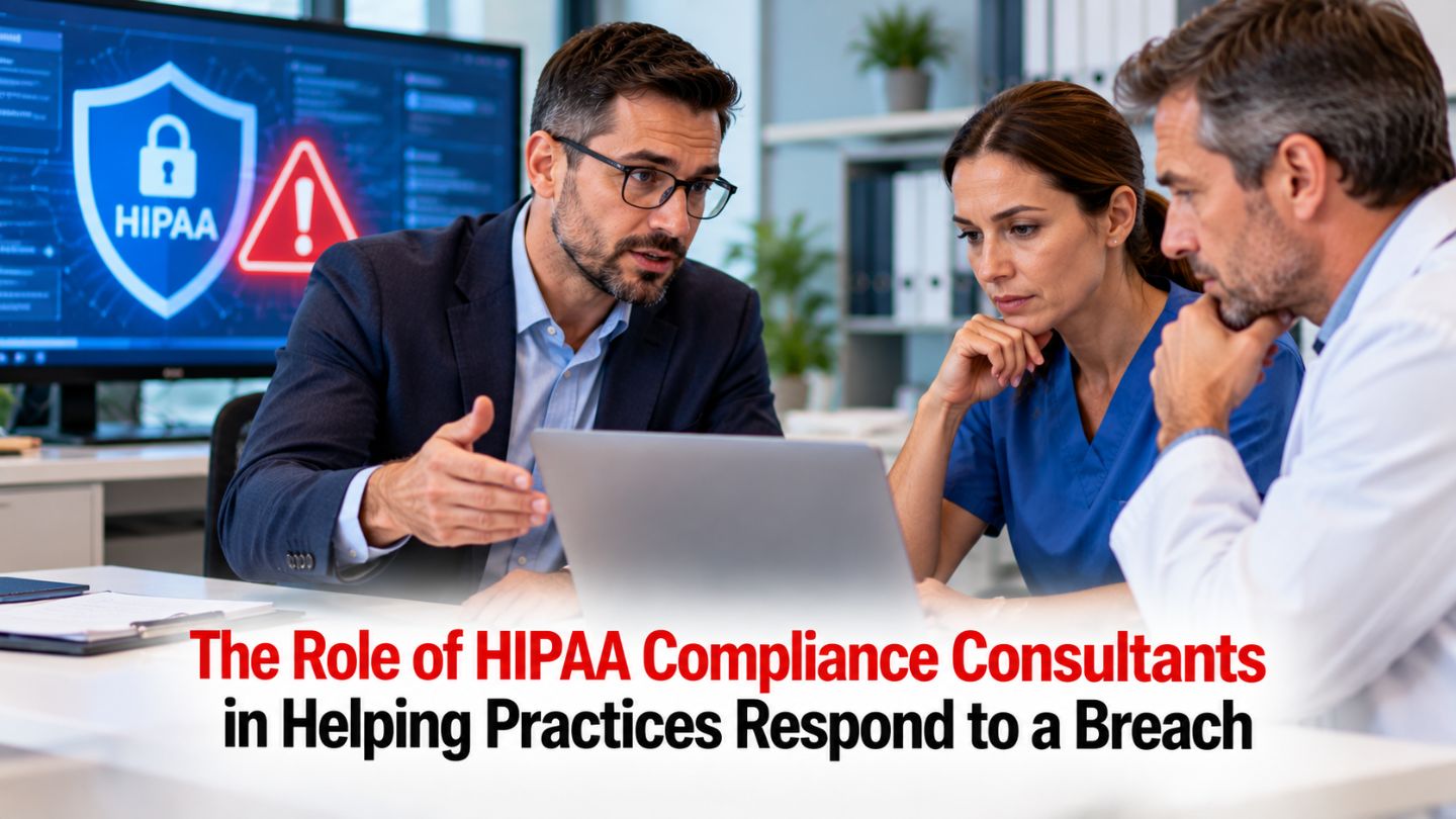 The Role of HIPAA Compliance Consultants in Helping Practices Respond to a Breach