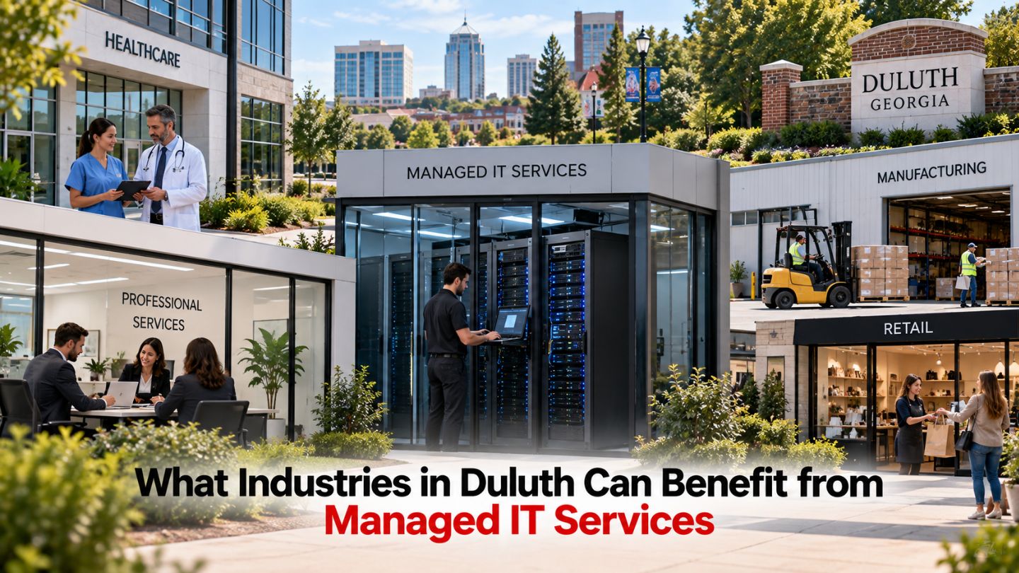 What Industries in Duluth, GA Can Benefit from Managed IT Services
